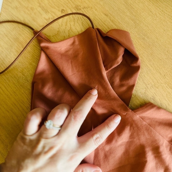 ALIX nyc Hirst brown tan bodysuit Xs - Picture 5 of 5